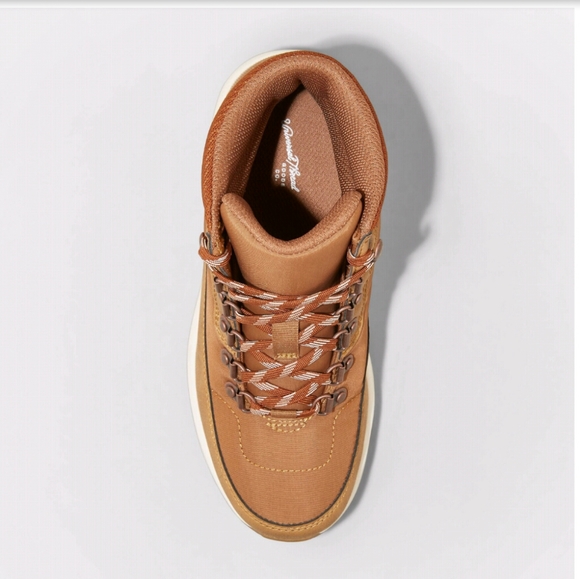 ●SOLD● NWT Women's Universal Thread Bergen Quilted Hiker Tan Ankle Booties Boots - Picture 3 of 10